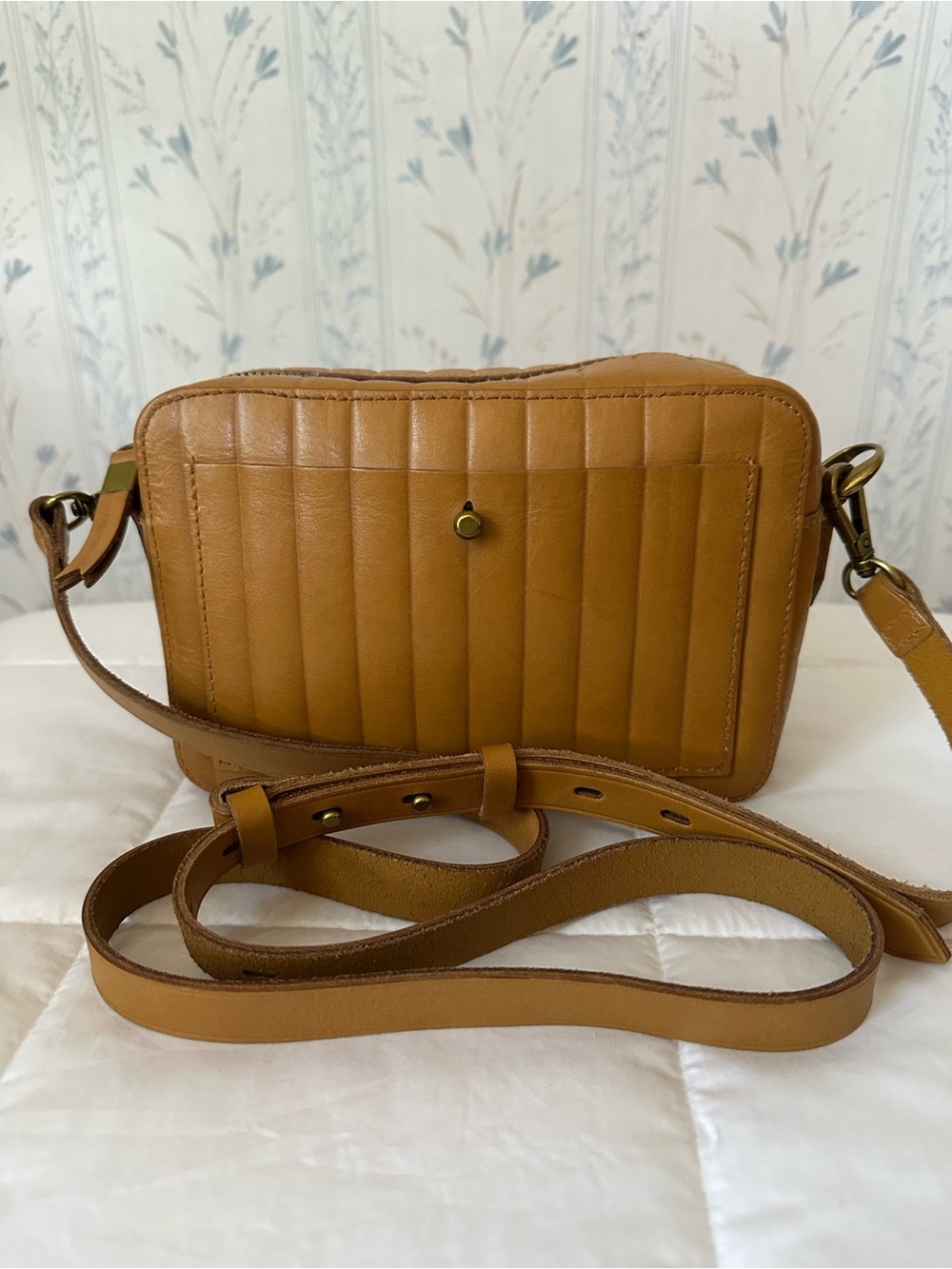 Madewell Quilted Leather Crossbody
